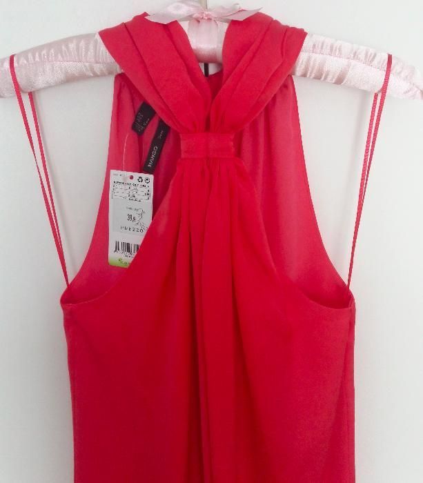 Rochie Mango roz coral S