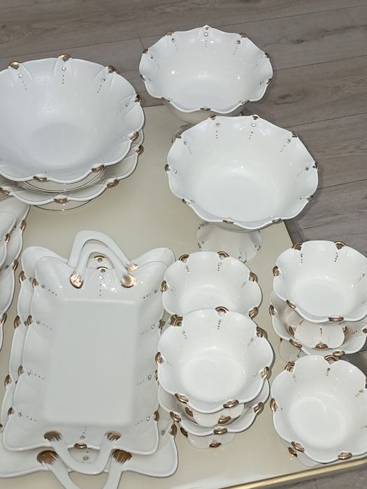 Сервиз капля ,фарфор 28 предметов