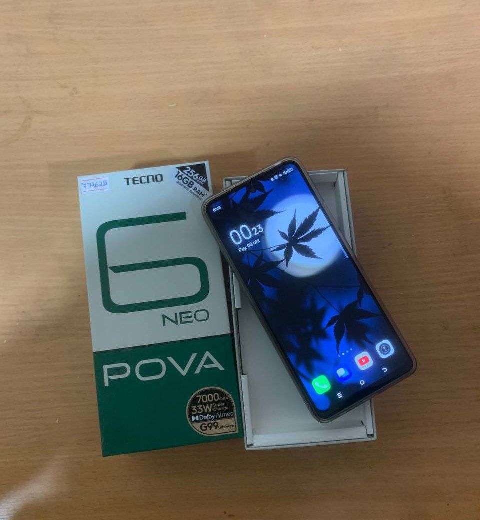 Tecno pova 6 neo oʻyinbop smartfon