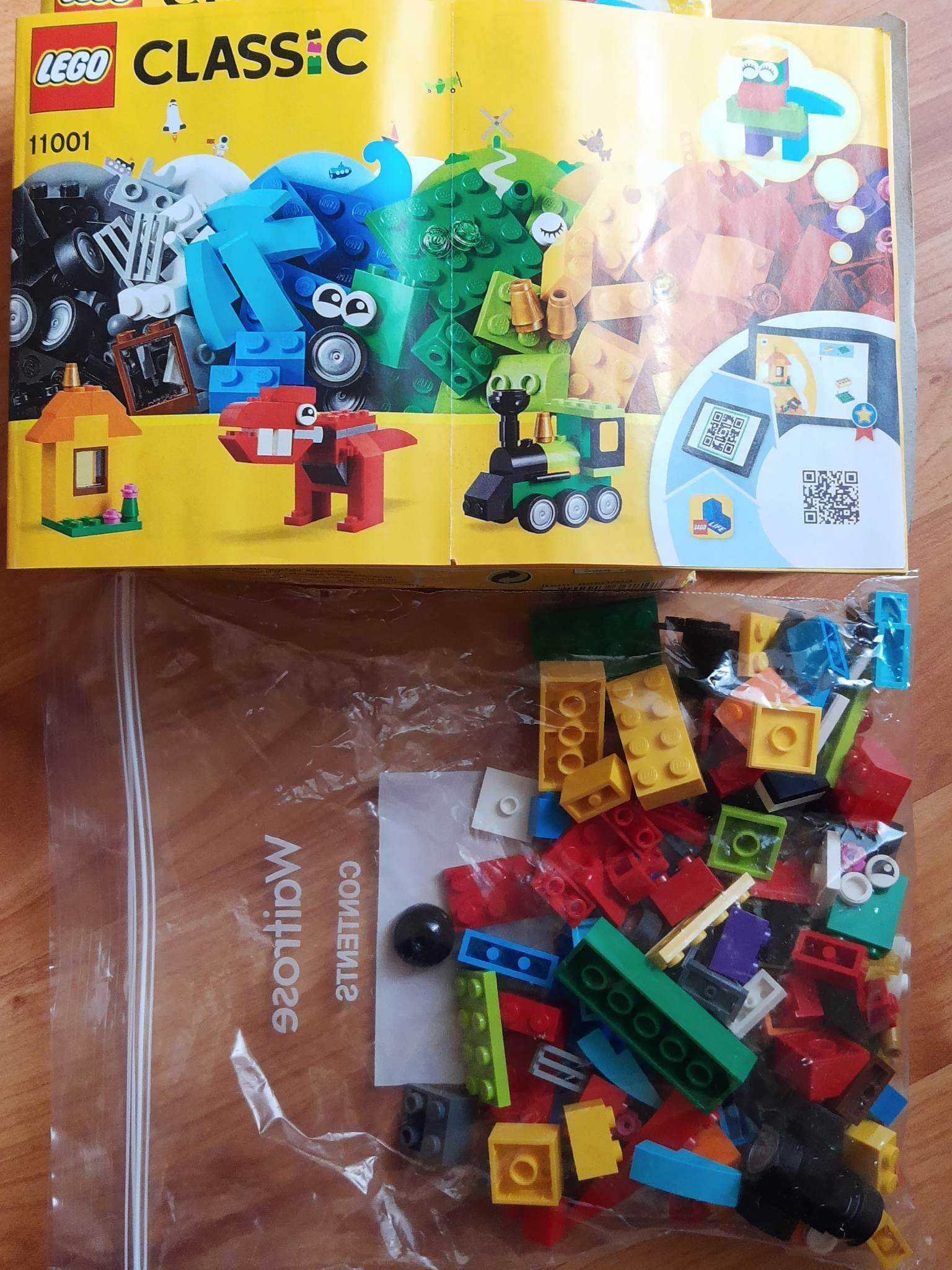 LEGO Classic - Caramizi si idei 11001, 123 piese