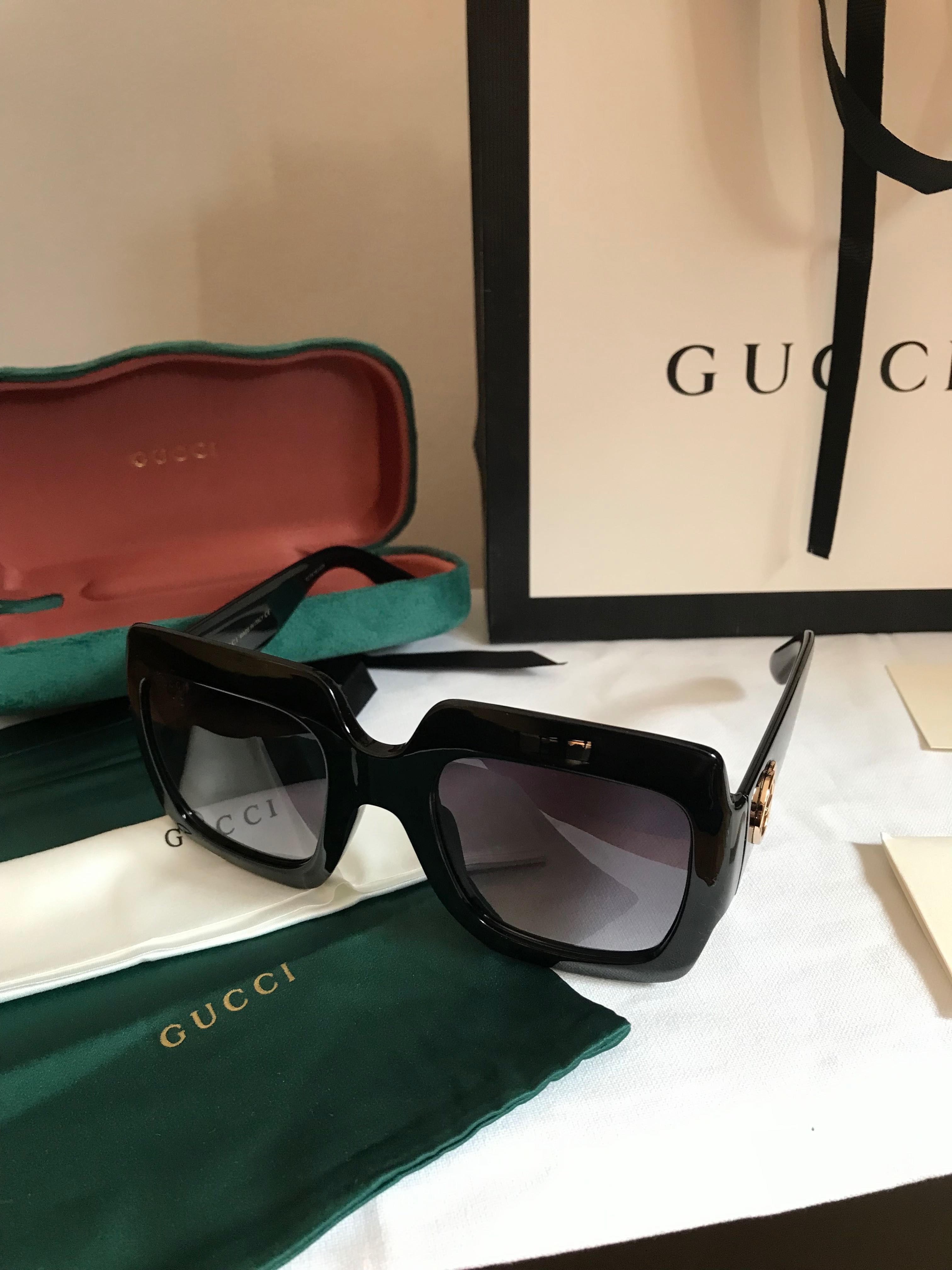 Ochelari de soare originali cu factura Gucci GG0053S NOI