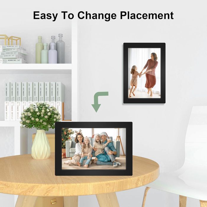 Ramă foto digitală Smart Home,cloud Veidoo 10 inch,negru,sigilat