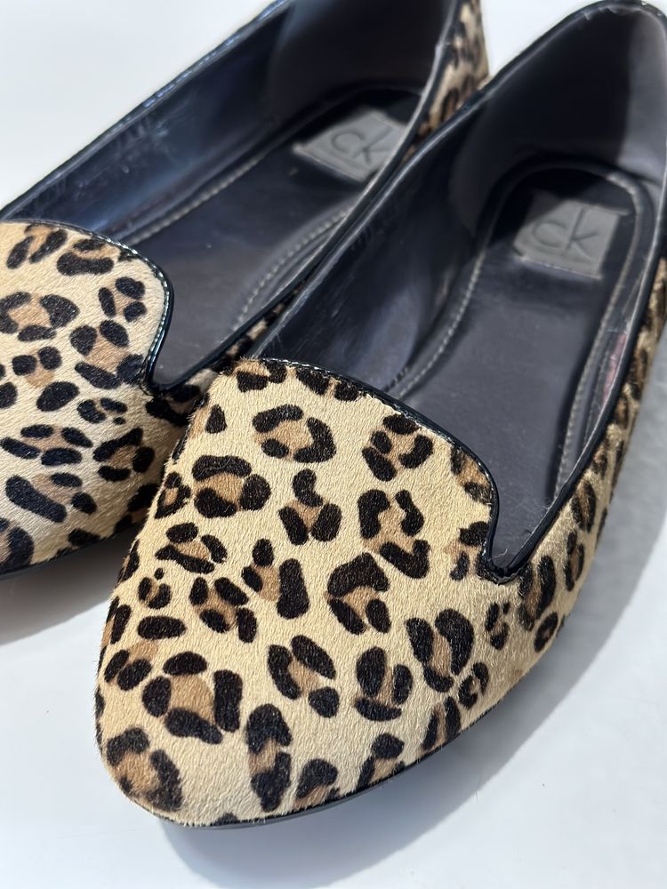Leopard pony косъм обувки Calvin Klein