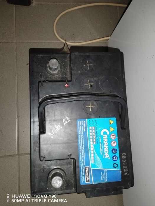 Baterie acumulator auto 55ah 62ah 80ah stare perfecta