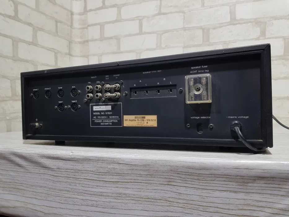 Nordmende PA-1200 + Mission 780 - colecție -Sistem Hi-Fi Vintage