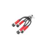 Grup muls 160/240 cc – pahare plastic/inox, mansoane cauciuc/silicon
