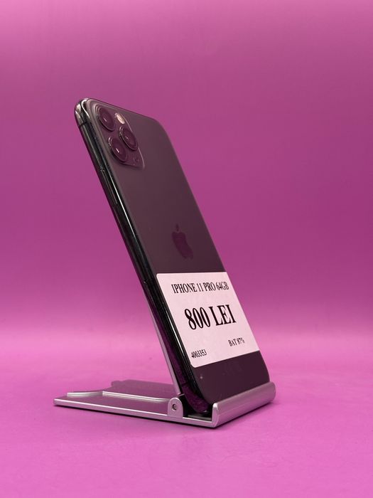 Iphone 11 Pro 64Gb 87%•Amanet Matei Crangasi•40033