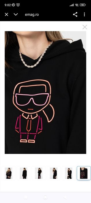 Oferta Tricouri KARL LAGERFELD originale marimea xs,S pe alb si negru