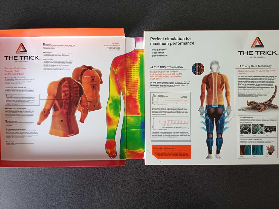 X-Bionic Mens The Trick tricou-bluza maneci lungi -mas L