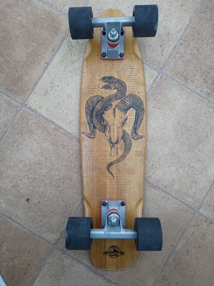 Skateboard DStreet lemn (pennyboard)