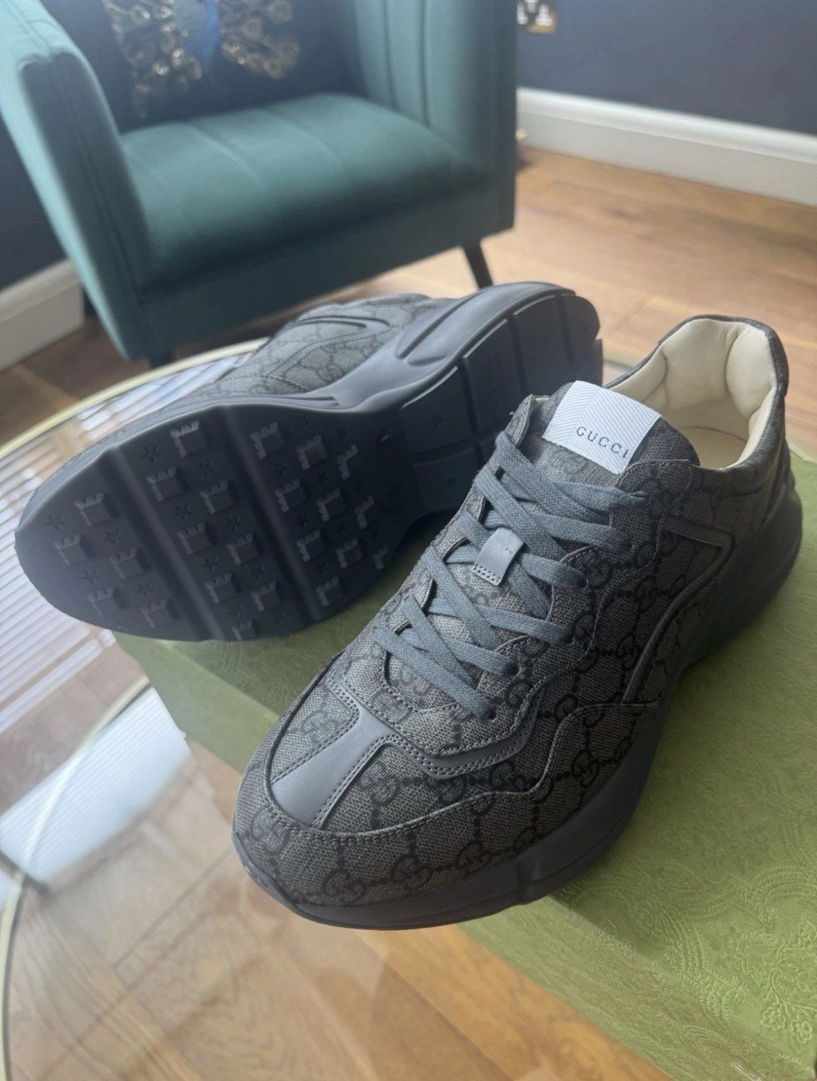 Gucci Supreme Canvas Rhyton 43 оригинални