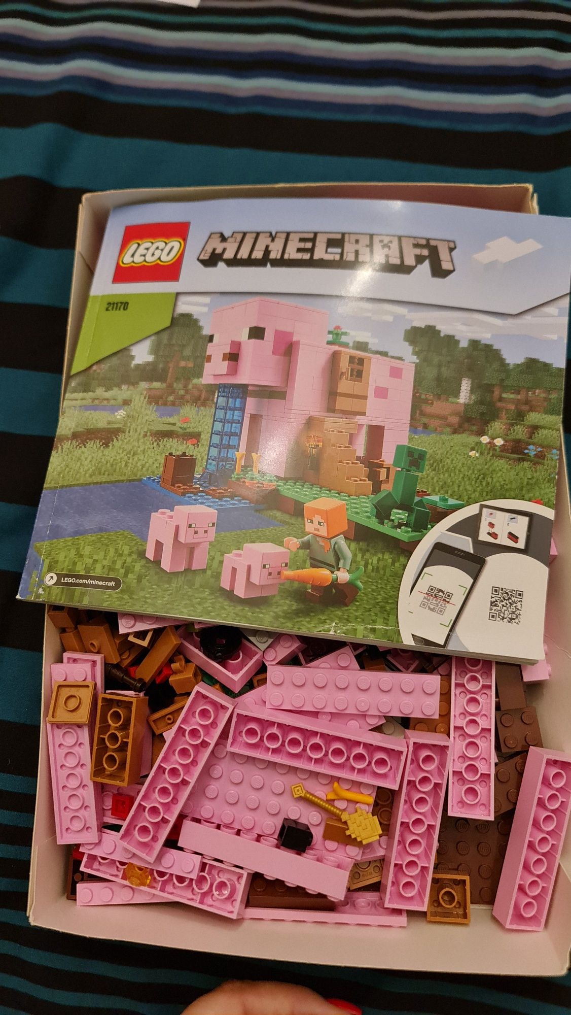Lego minecraft set 21170 pig house