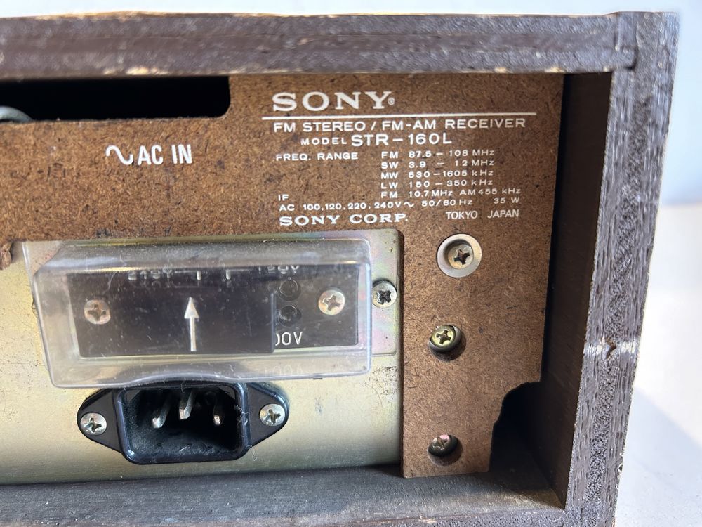 Vand amplificator Sony str 160L vintage