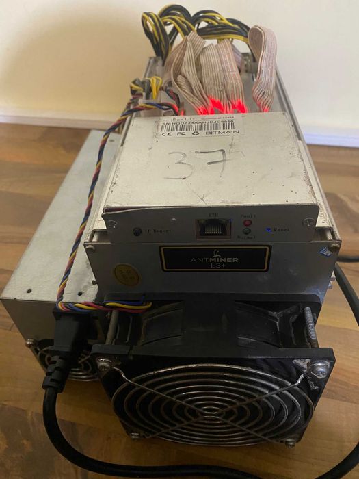 4× Bitmain Antminer L+ / L++ – работещи, цени в описанието