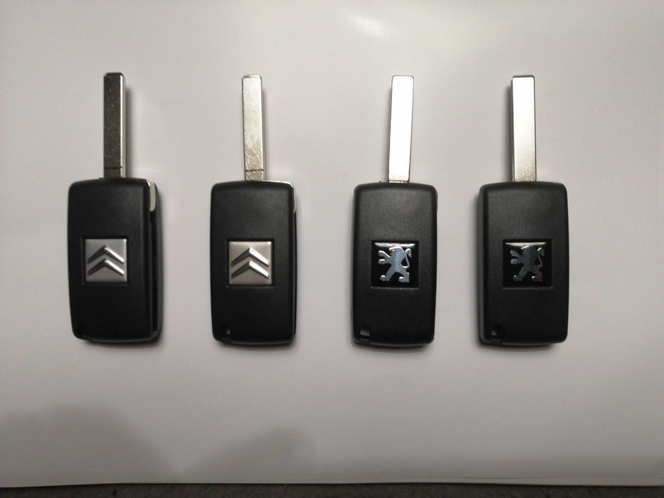 Кутийка за ключ Пежо Ситроен Peugeot Citroen C1 C2 C3 206 дистанционно