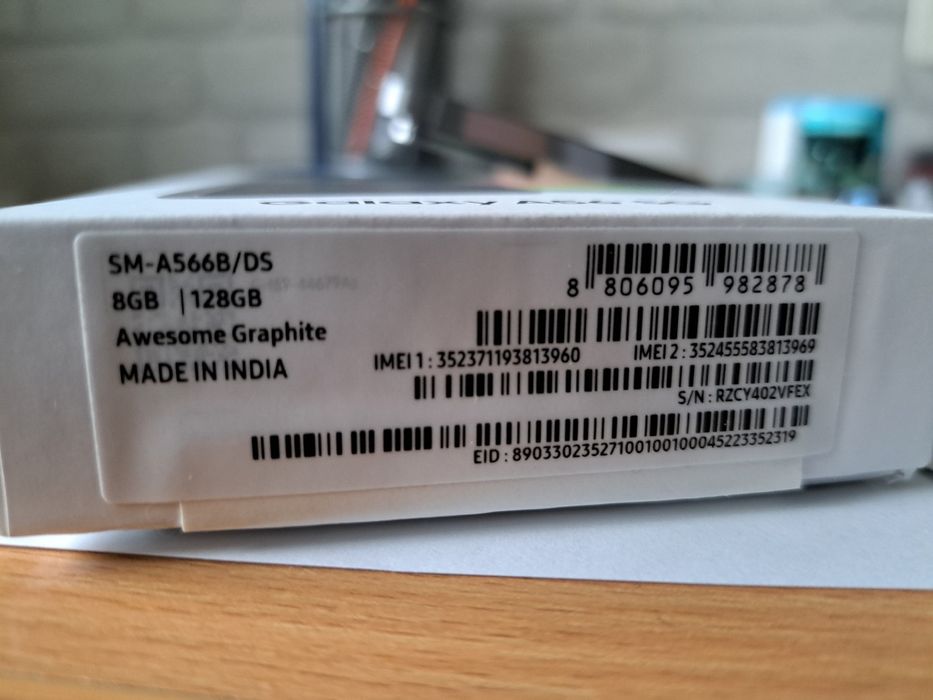 Samsung Galaxy A56 5G Dual SIM – Awesome Graphite, 128GB, 8GB RAM