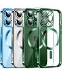 Iphone 11/12/13/14/15/16E PRO MAX - Husa TPU Luxury Incarcare Magsafe