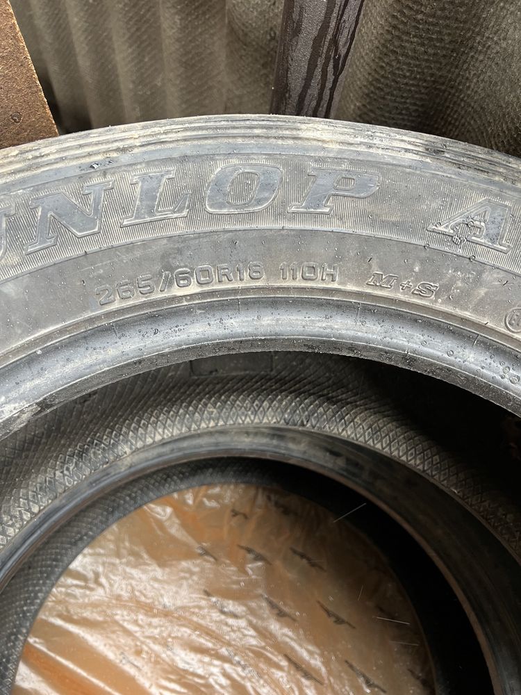 Шины летние dunlop 265/60R18