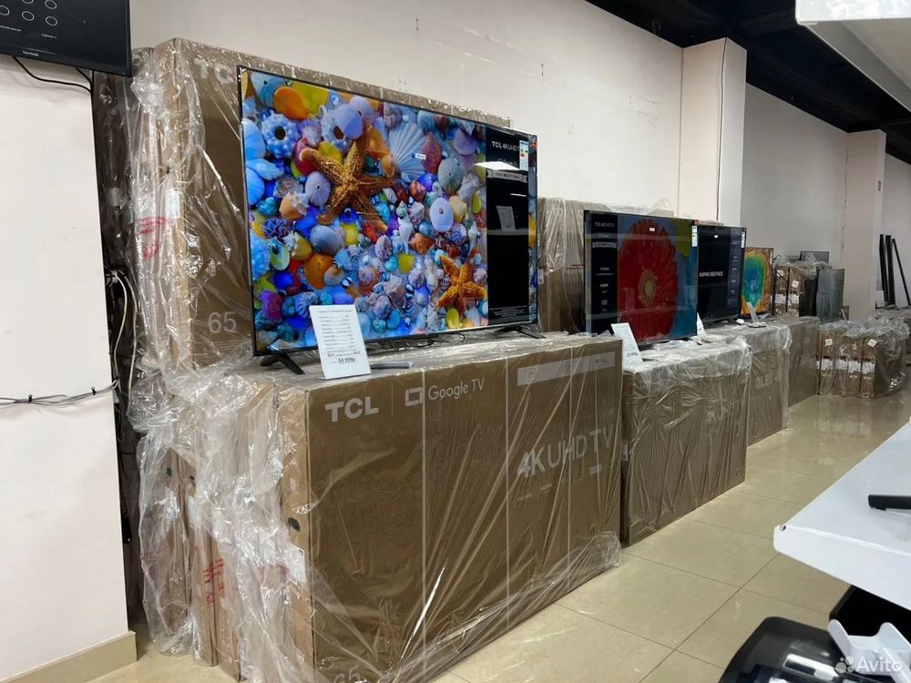 Телевизор TCL 65” 4K V6B Android Smart Tv доставка бесплатно