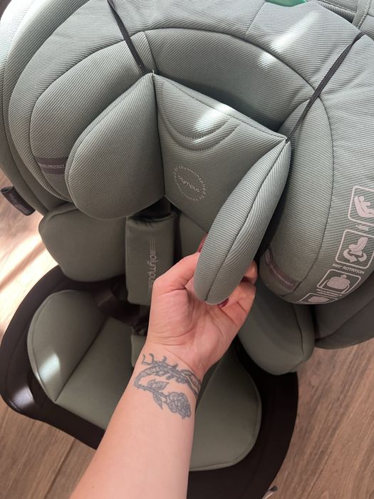 Столче за кола Chipolino - Олимпус, 360°, I-Size, 40-150 cm, зелено