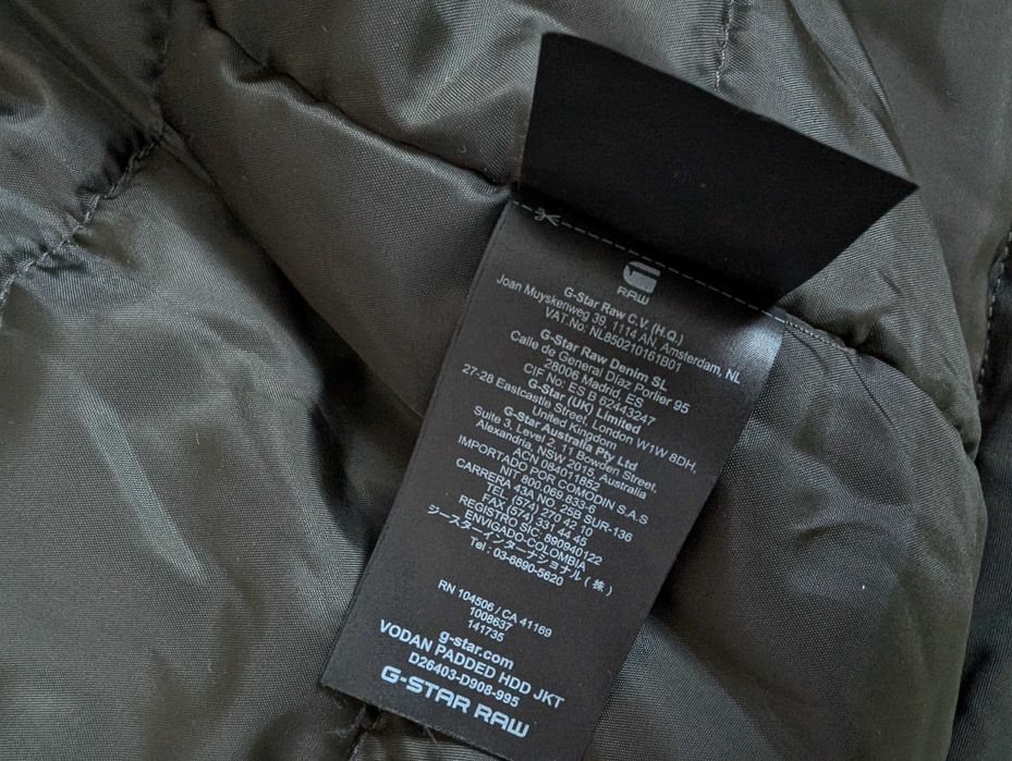 Яке G-star Vodan Padded Hooded Parka НОВО!