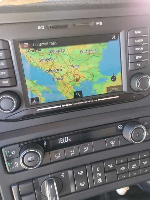 2025 НОВО SCANIA Навигационна СД Карта Камион Скания Sd Card AUS4