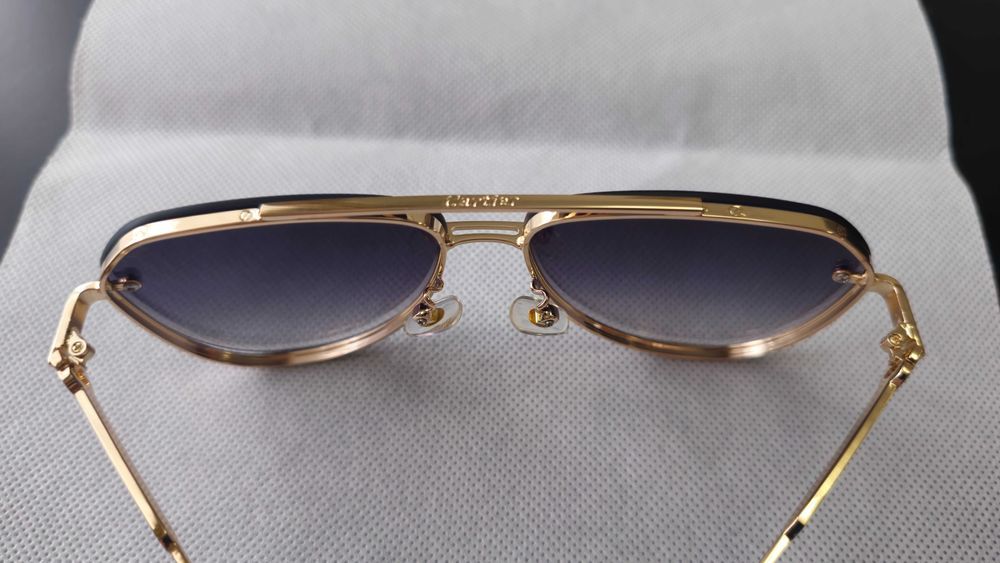 Ochelari de soare Cartier rama aurire