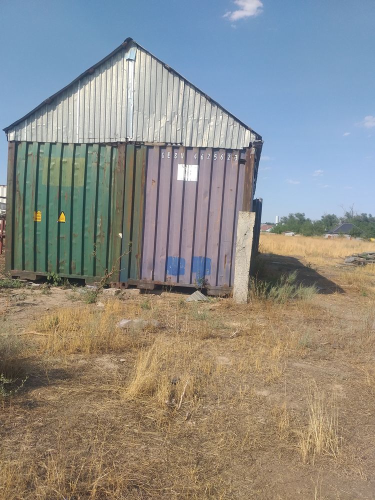 Дом склад қойма из контейнера