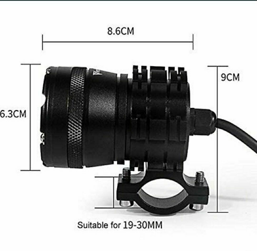 Faruri led moto F002, set 2bc