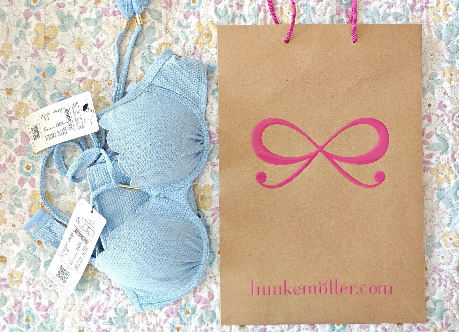 Комплект бански "мида" - Hunkemoller 75B + XS