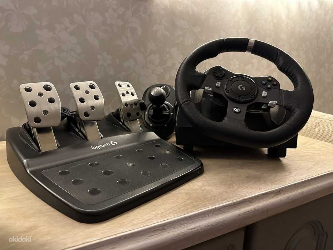 Игровой Руль Logitech G920 + КПП Logitech Driving Force Shifter
