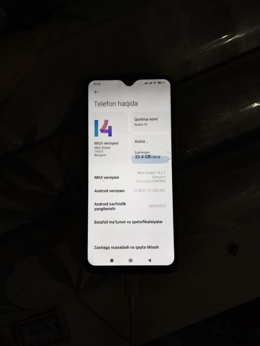Redmi 9t srochno sotiladi