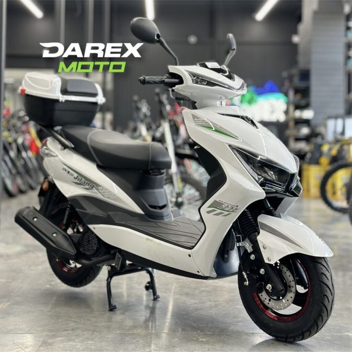 2 нлвых Мопеда Jilang M8 (белый и красный)кажлый по 250 тыс