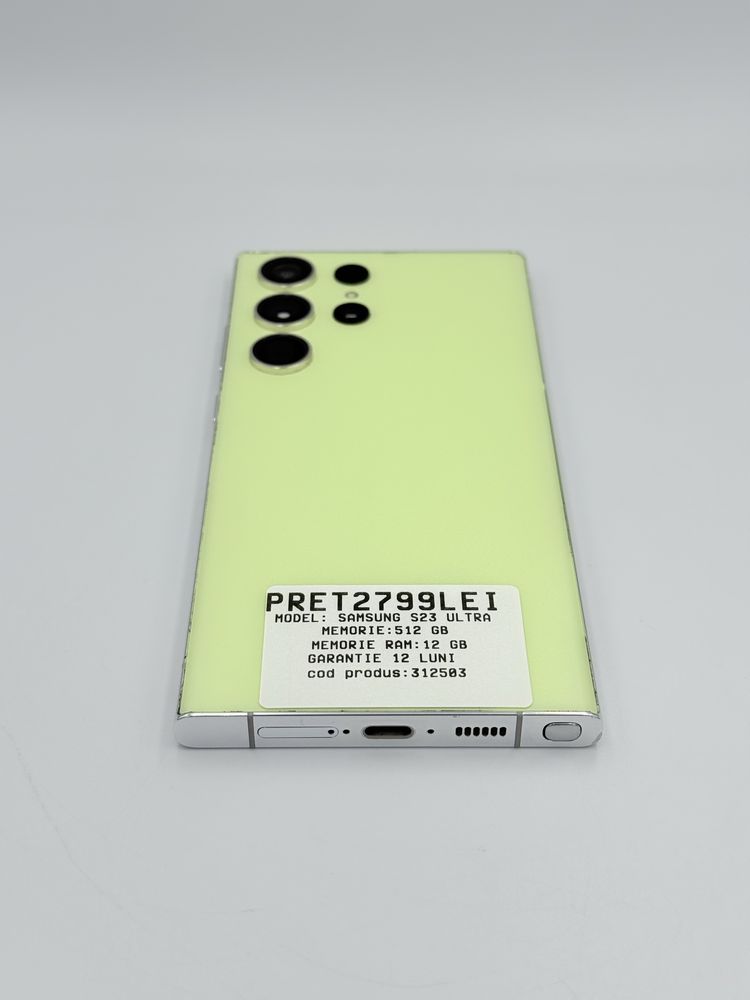 Magazin vindem samsung s23 ultra cu garantie 512 gb 12 gb ram in rate