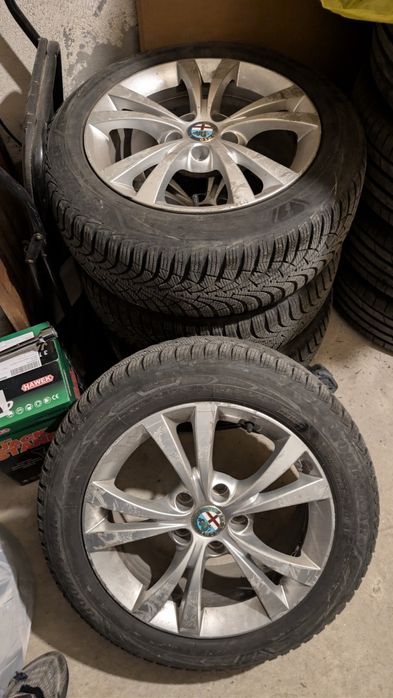 Продавам лети джанти 16 5х110 със зимни гуми