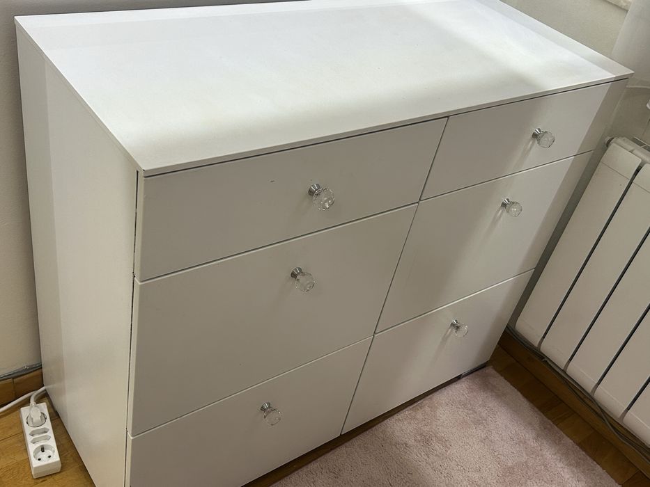 Комод / скрин Айко бял