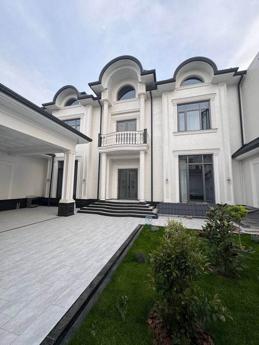 Травертин фасад.