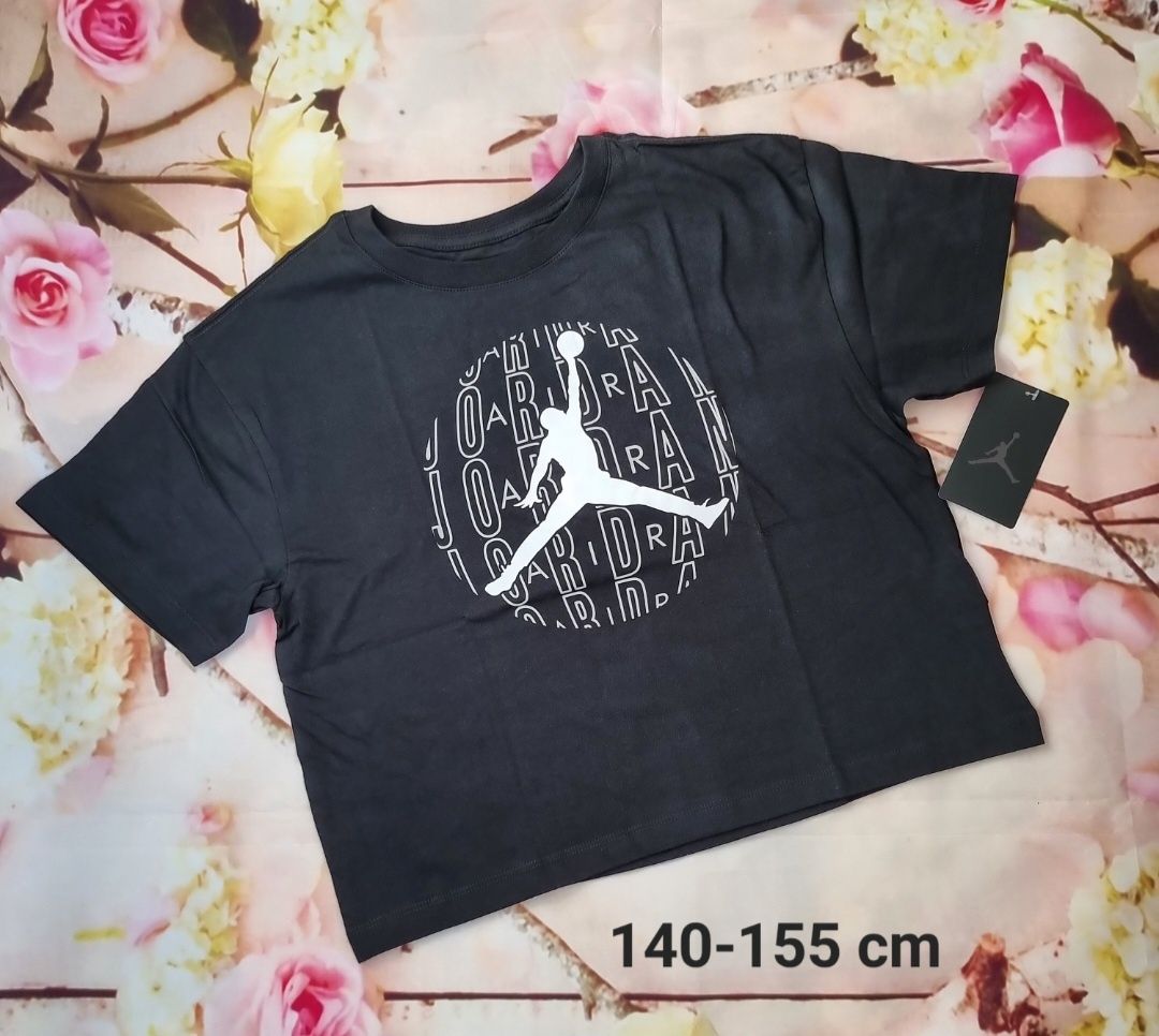 Tricou Jordan fete, 140-155 cm