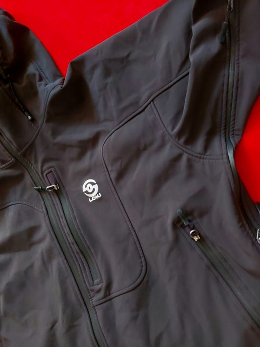 Loki Softshell XL54 , мъжко яке НОВО с ръкавици, катерене, трекинг
