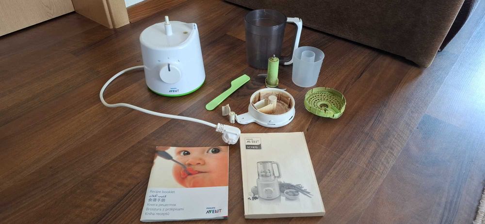 Aparat de gatit cu abur si blender 2in1 Philips Avent