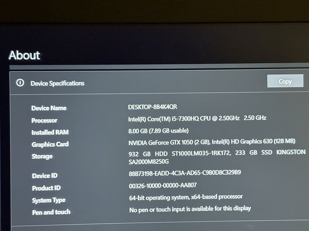 Laptop de gaming (pret negociabil)