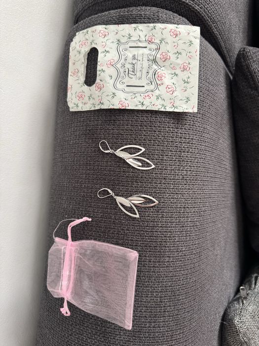 Нови сребърни обеци