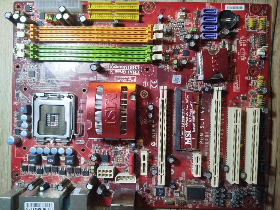 2 материнские платы LGA775 (DDR2) — нерабочие, под восстановление
