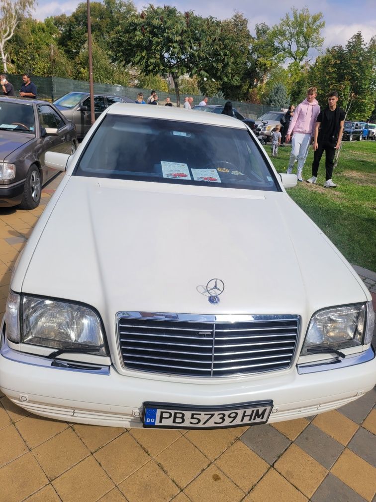 Мерцедес W140 3,2 1998г бензин с газ