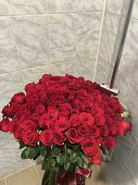 Букет цветов,101 роза