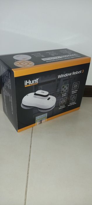 Aspirator robot geamuri iHunt Windows Robot 3,24V,alb