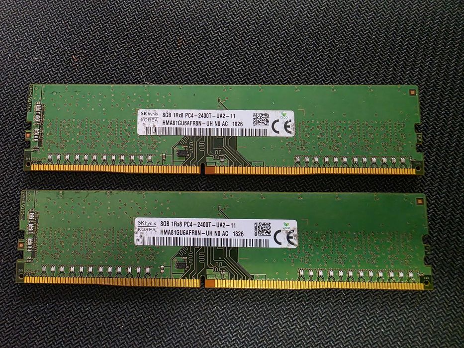 Memorie 16GB DDR4 2400 MHz Hynix, kit 8gb x 2