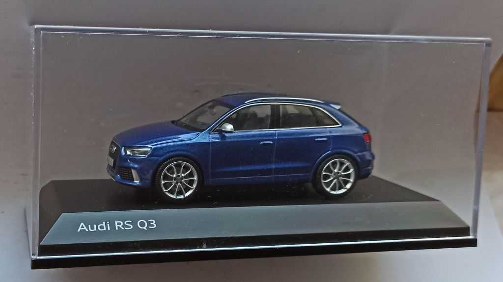 Macheta Audi RS Q3 2015 blue - Schuco 1/43