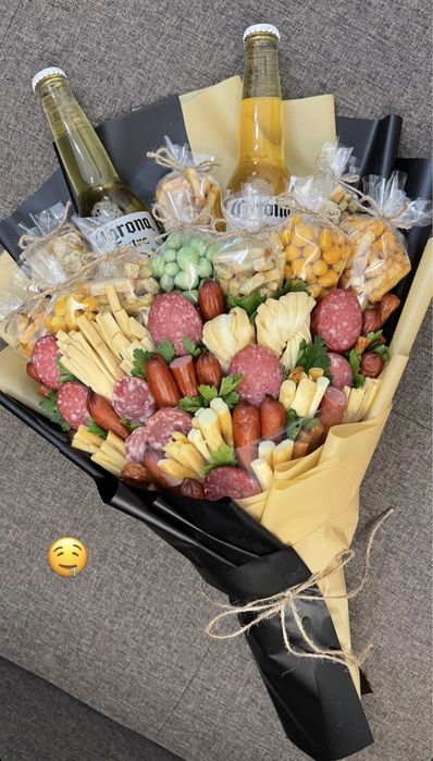 Мужской букет/букет из колбасы