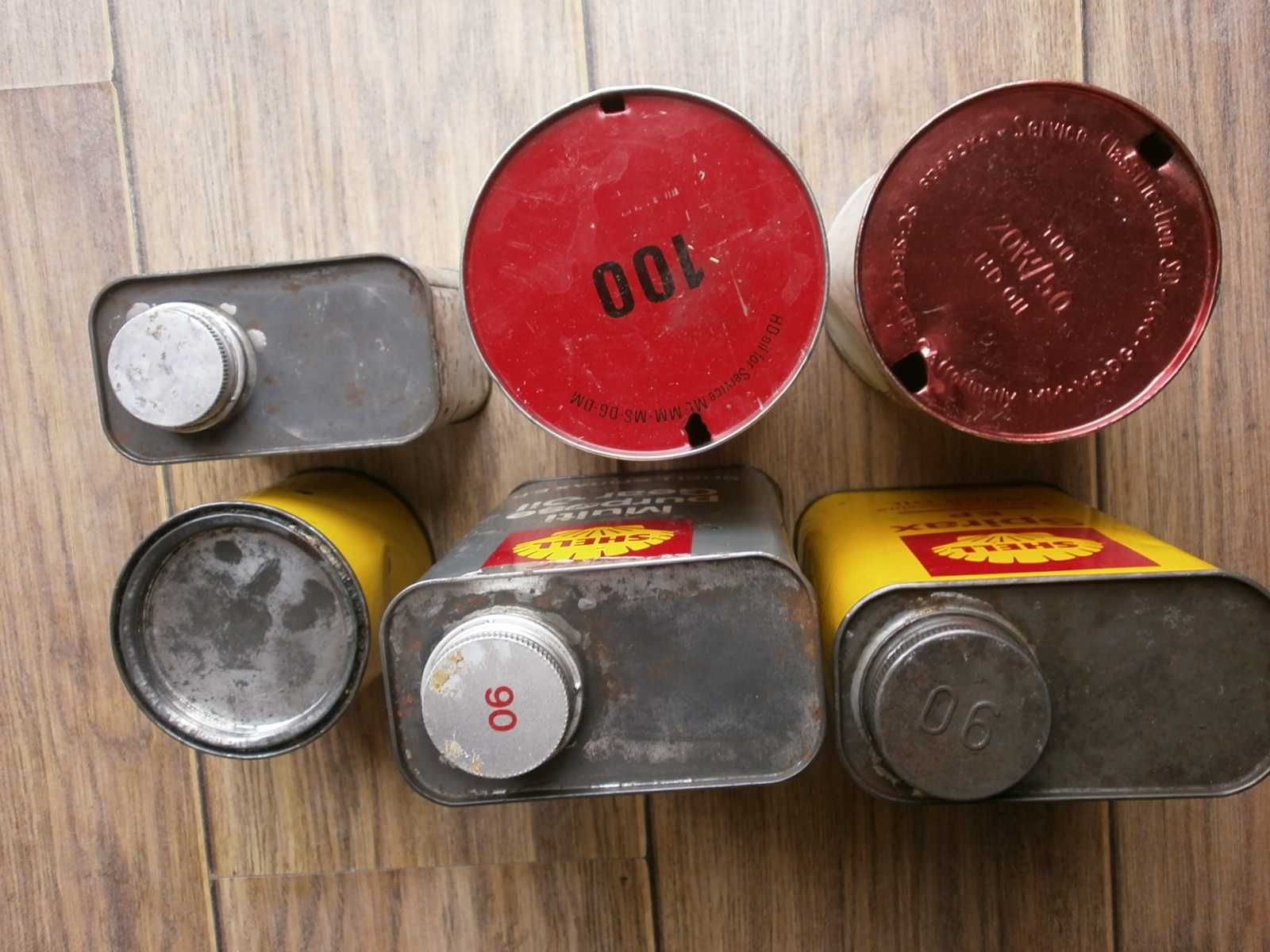Vintage Ламаринени Кутии от 60те SHELL от САЩ